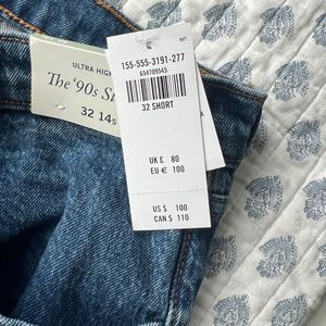 Abercrombie 90s straight leg jeans